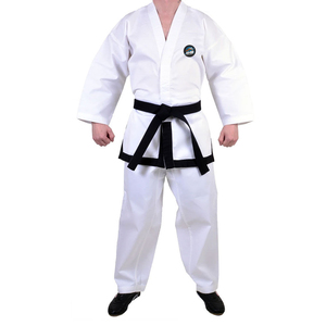 High Quality Cheap <b>Karate</b> Taekwondo Gi Approved Uniform Breathable Durable 100% Cotton Unisex Adult Best Selling Hot Sale - Product Image 1