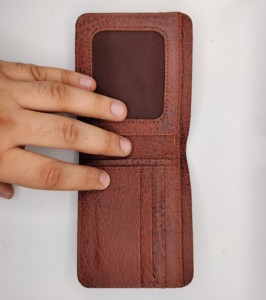 High Quality Men's <b>Wallets</b> Genuine Leather Custom Logo Multi Card Slots RFID Soft Lining Fold Wholesale Designer Short OEM - Product Image 4