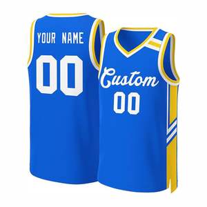 Camiseta de Baloncesto Informal con Estampado Personalizado, Uniforme Deportivo Sublimado, Transpirable, de Secado Rápido, con Protección UV, Nombre y Número Personalizados - Product Image 4