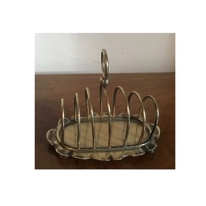 Support à pain grillé moderne en acier inoxydable, multifonctionnel et durable, pour servir le pain grillé uniformément lors de réunions, brunchs et fêtes KRAFT - Product Image 3