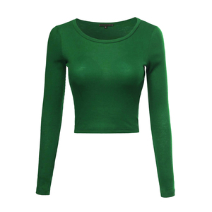 Women <b>Long</b> <b>Sleeve</b> Athletic <b>Top</b> Seamless Front Lightweight Breathable Fitness Workout Running Yoga Training Activewear Private - Product Image 5