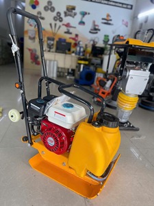 Compacteur de sol à haute efficacité HGP PC90 90 kg, moteur à essence Honda 5,5 CV, 30 kN, plaque de 510x550 mm pour route en béton - Product Image 4