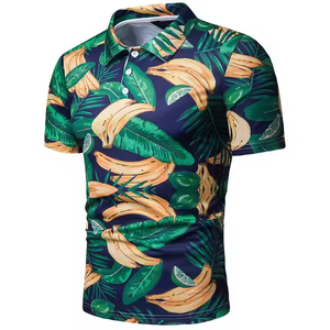Polo de sublimation, dernier style, décontracté, uni, manches courtes, qualité supérieure, respirant, pour hommes - Product Image 2