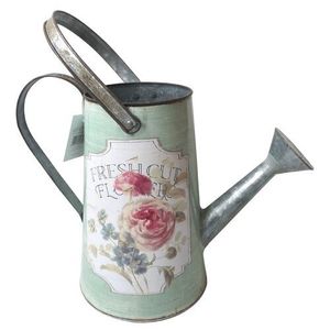 Arrosoir en métal haute durabilité avec un débit d'eau fluide, adapté à l'arrosage des plantes délicates et des semis - Product Image 1