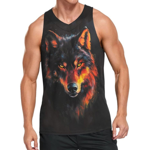 Servicio OEM, Camiseta Deportiva Informal, Color Personalizado, 100% Algodón Poliéster, Tejido Suave y Transpirable sin Mangas, Precio al por Mayor - Product Image 5