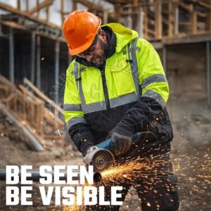 Les vestes de sécurité personnalisées offrent différents styles et couleurs. Vous pouvez créer votre propre design sur demande spéciale et ajouter votre logo. - Product Image 3