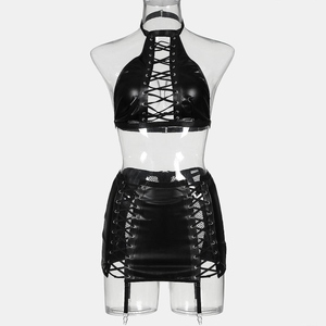 Colección Femenina Moderna, Bragas de Cuero para Mujer, Ajuste Elástico Premium, Diseño Elegante - Product Image 1