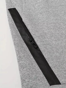 Winter 100% <b>Polyester</b> Lightweight Reversible <b>Jogger</b> Suit Stylish Breathable Fabric 2-Piece Tracksuit Sweat-Wicking Comfortable - Product Image 4