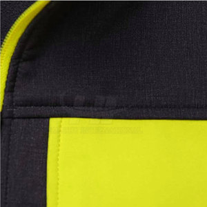 Veste Softshell Hiver Col Montant Logo Avant Respirante Écologique Personnalisable Extérieur Homme Haute Qualité Vente en Gros - Product Image 4
