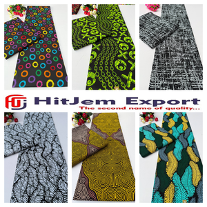Premium Ghana African Wax Print 100 Cotton Ankara Fabric for Clothing Crafts Bags and Batik Projects - Product Image 1