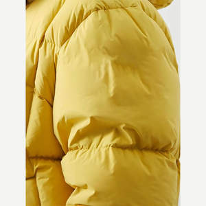 Veste d'hiver matelassée personnalisée pour homme, avec capuche, design unique, imperméable, avec logo personnalisé - Product Image 3