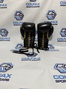 Guantes de Boxeo Personalizados con Nombre Impreso, Guantes de Boxeo Profesionales de 10oz para Combate, Guantes de Entrenamiento con Cordones y Logotipo Personalizado - Product Image 5