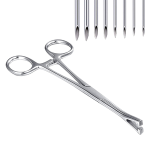 Pinces Pennington de haute qualité à fentes pour perçage d'oreille, pinces triangulaires, pinces de préhension Pennington - Product Image 1