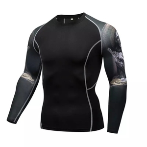   Camisetas Sublimadas para BJJ, Rashguards para Grappling, MMA, Jiu Jitsu, Ropa de Combate, Manga Corta, Rashguards Fortleo - Product Image 2