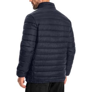 Chaqueta Acolchada Impermeable para Hombre, Chaqueta de Invierno Acolchada con Diseño de Burbujas, Chaqueta de Plumón Verde de Poliéster para Exteriores, Chaqueta Acolchada Personalizada para Hombre - Product Image 2