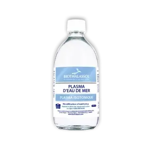 PLASMA ACQUA DI MARE ISOTONICA bottiglia di vetro 500 ml - Product Image 1