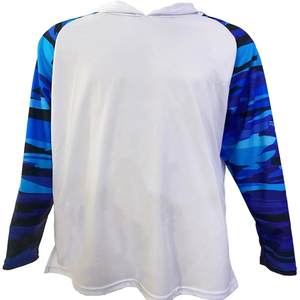 Sudadera con Capucha de Pesca para Hombre, Personalizada, de Alto Rendimiento, con Protección UV y Absorción de Humedad, Camiseta Deportiva para Exteriores, Proveedor OEM - Product Image 6