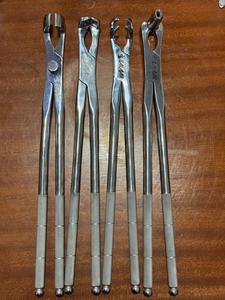 Heavy Duty Stainless Steel Horse Dental Forceps for Safe and Controlled Premolar Incisor Teeth <b>Extraction</b> Veterinary Use - Product Image 1