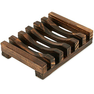 Porte-savon rond en bambou 2026, support à savon en bois, plateau de drainage anti-moisissure pour salle de bain, accessoires de salle de bain - Product Image 1