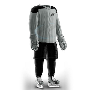 Uniforme de Hockey sobre Hielo de Diseño Personalizado a Precio Económico, con el Último Diseño en Material de Poliéster Transpirable y de Alta Calidad - Product Image 2