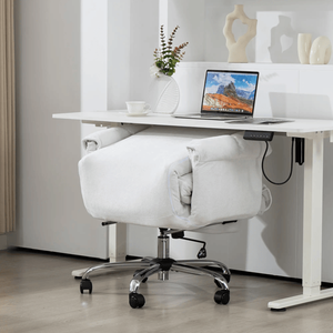 Sedia da Ufficio Comoda in Pelle Sintetica PU con Meccanismo di Regolazione Manuale, Nessuna Spedizione nei Fine Settimana - Product Image 5
