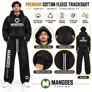 Ensemble de survêtement unisexe noir à capuche délavé style streetwear avec imprimé masque de hockey, manches longues décontractées, pantalon à taille élastique 100 % coton - Product Image 6