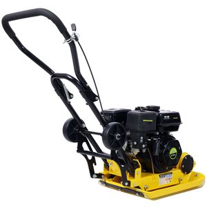 Compacteur à plaques de 20 x 14 pouces, 7,0 CV, 5500 VPM MAX, conforme aux normes EPA, avec roue intégrée, force de compactage par vibration de 5000 VPM - Product Image 2