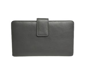 กระเป๋าใส่พาสปอร์ต บัตร โทรศัพท์มือถือ ป้องกัน RFID  ใส่บัตรโดยสาร ใบขับขี่  หนังพิมพ์ลายตามสั่ง ปิดด้วยกระดุม รุ่น 2026 - Product Image 1