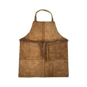 New SALUBRIOUS SPORTS SS-LA-001 ODM Custom Made Sleeveless Leather Apron High Quality Fabric Pocket <b>for</b> Men Women Low MOQ - Product Image 5