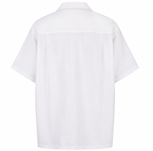 Chemise décontractée à manches courtes pour homme, col rabattu, chemises d'été - Product Image 6