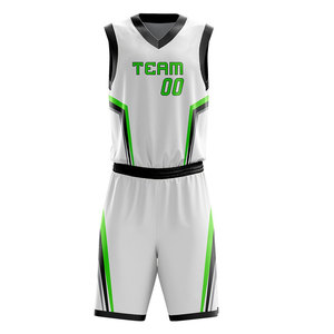 Uniforme de Baloncesto Sublimado Personalizado Hecho en Pakistán para Hombre, Manga Corta, Poliéster Transpirable, Ropa Deportiva de Equipo, Personalizado - Product Image 2