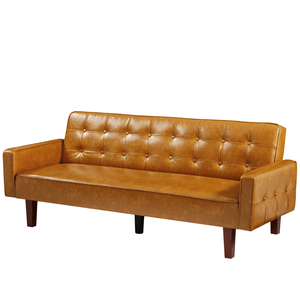 Schienale regolabile in pelle PU divano letto facile da montare - Product Image 6