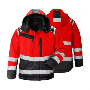 Chaqueta de Trabajo Reflectante de Alta Visibilidad para Hombre Rock Creek, Certificada CE, con Impresión Serigrafiada, Resistente a Desgarros, con Detección de Agujas, de Poliéster, de Seguridad - Product Image 1