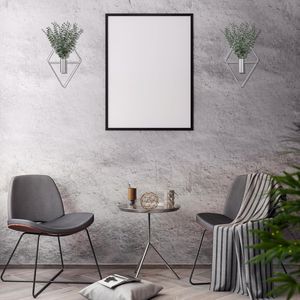 8 Pcs Vases Suspendus Muraux Modernes Géométriques Bohèmes en Métal pour Plantes d'Intérieur, Supports pour Eucalyptus Artificiel, Jardinières Murales, Pots de Fleurs - Product Image 3