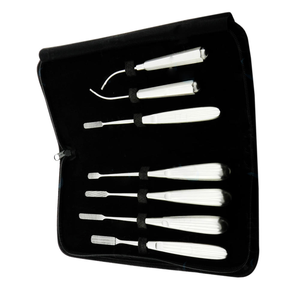 Kit de Spéculum Nasal et Ciseaux Cottle DC-S-9, Instruments Chirurgicaux en Acier Inoxydable Revêtu de Céramique Autoclavables, Manuel ORL Dentavex - Product Image 1