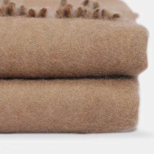 Plaid (châle) 100% en poils de chameau de Mongolie 150x200 - Product Image 3