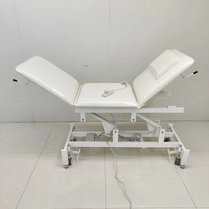 <span class=keywords><strong>Table</strong></span> d'examen <span class=keywords><strong>gyn</strong></span>écologique MN-JCC009 approuvée ISO avec pédale, chaise d'examen <span class=keywords><strong>gyn</strong></span>écologique portable, lit obstétrique en métal - Product Image 4