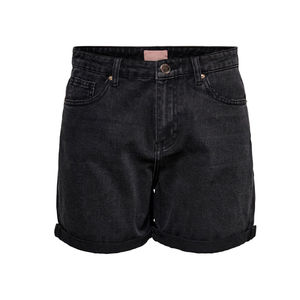 Shorts de Mujer de Cintura Media, Color Sólido, Corte Regular, Cintura Elástica, Estilo Deportivo, Spandex/Poliéster, Secado Rápido, Transpirables, Tejido de Punto - Product Image 1