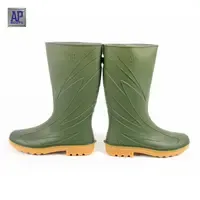 AP <b>Boots</b> 2017 Green PVC Safety <b>Boots</b>-<b>High</b> Durability Waterproof Protective Shoes - Product Image 4