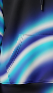 Sudadera con Capucha Extra Grande de Alta Gama, Unisex, Bordada, con Estampado Completo, para Colecciones de Ropa Urbana Premium - Product Image 6