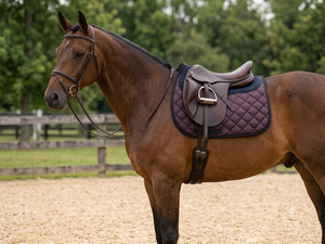Tapis de Selle de Dressage Premium Antidérapant avec Absorption des Chocs et Prise en Main Améliorée pour Chevaux – Vente en Gros OEM - Product Image 6