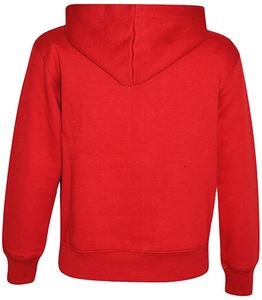 Sweat-shirt à capuche zippé pour homme, 100% coton molletonné, thermique, personnalisable, couleur unie - Product Image 2