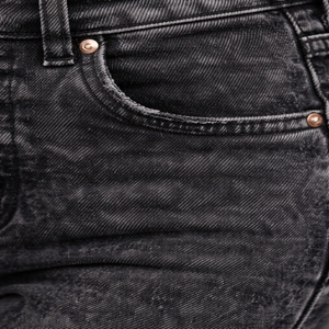 Jeans de Mezclilla Ajustados de Cintura Alta para Mujer, Tela Elástica Transpirable, Estilo Casual Vintage - Product Image 6