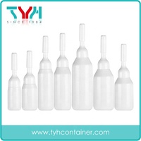 Bouteilles compte-gouttes en plastique souple LDPE de la série HN de la marque TYH |   Masque facial personnalisable imprimé à l'écran, kits de voyage mini ampoules 3ml 5ml