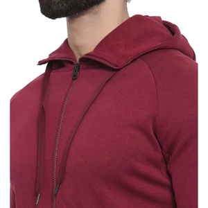 ชุดวอร์มฤดูหนาวผู้ชายแบบกำหนดเอง ชุด 2 ชิ้น ชุดลำลองสำหรับออกกำลังกาย ผ้าฝ้ายฟลีซ 100% แห้งเร็ว สำหรับขายส่ง - Product Image 5