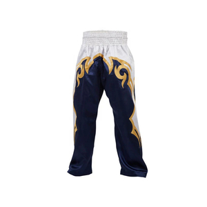 Pantalon de boxe et de kickboxing personnalisé à rayures latérales, extensible, séchage rapide, respirant, léger et durable – Prix de gros - Product Image 2