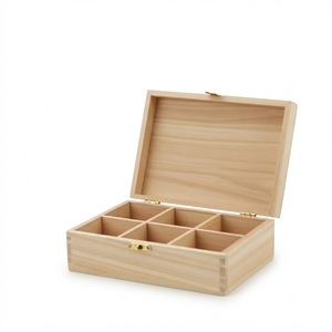 Boîte à bijoux en bois massif personnalisée avec plusieurs compartiments, plateau amovible, coffre de rangement vintage antique en bois pour bijoux - Product Image 3