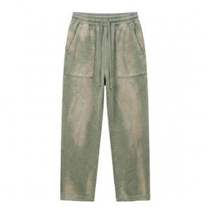 Ensemble de survêtement unisexe de luxe surdimensionné personnalisé, style hip-hop, pour homme, en coton 100%, avec sweat à capuche et pantalon de jogging - Product Image 5