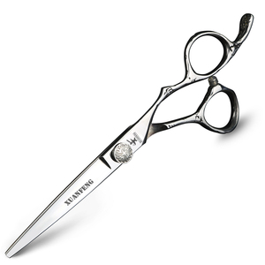 Salon Hair Scissors and Comb Set Stainless Steel Curved <b>Shears</b> Fining Comb Barber Cutting <b>Tools</b> - Product Image 3