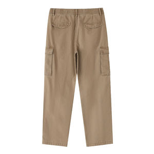 Pantalones Casuales de Lona para Hombre, Cintura Elástica, Ecológicos, Nuevos, Holgados, Rectos, con Bolsillos, Marca de Moda - Product Image 2